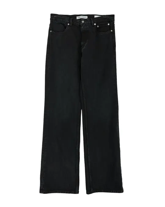 Our Legacy Carlson Cut Overdyed Highway Black