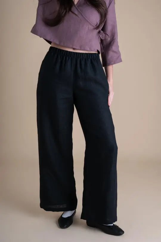 Elaina Pants in Black