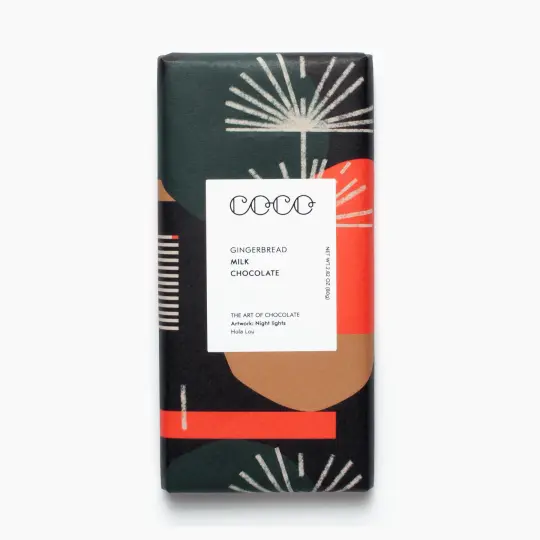 80g Gingerbread Milk Chocolate Bar