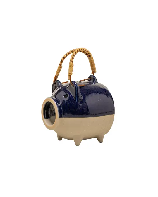Beams Japan 2 Tone Mini Mosquito Coil Holder Indigo