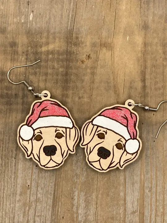 Animal with Santa Hat Dangle