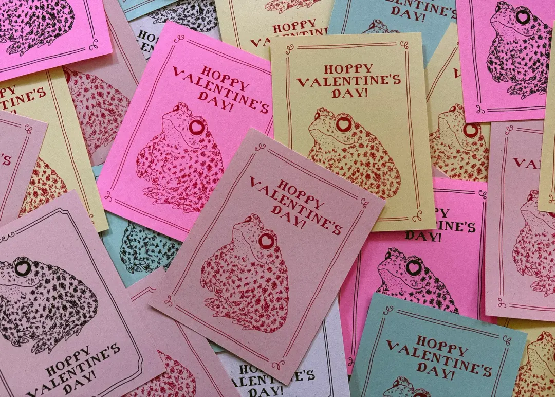 Hoppy Valentines Cards