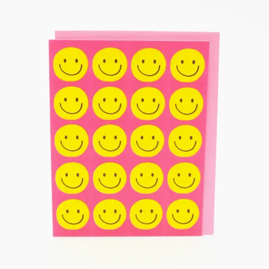 Smileys Repeat Card