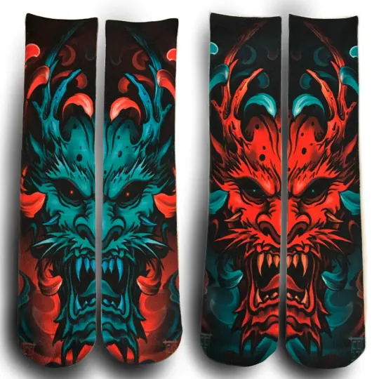 Dragon Socks
