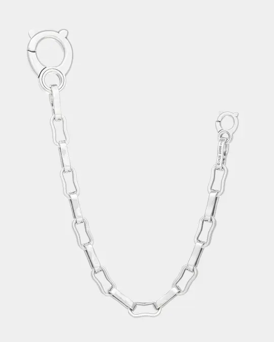 GOOD ART HLYWD Bottle Chain Wallet Chain Size B - Sterling Silver