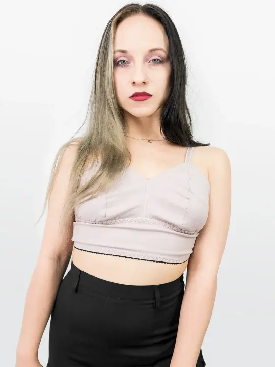 Bralet z dodatkiem lnu Persephone