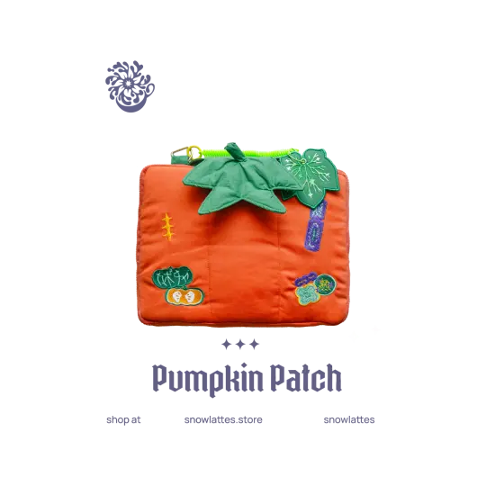 Pumpkin Patch Tablet Sleeve Cover 14" 🎃