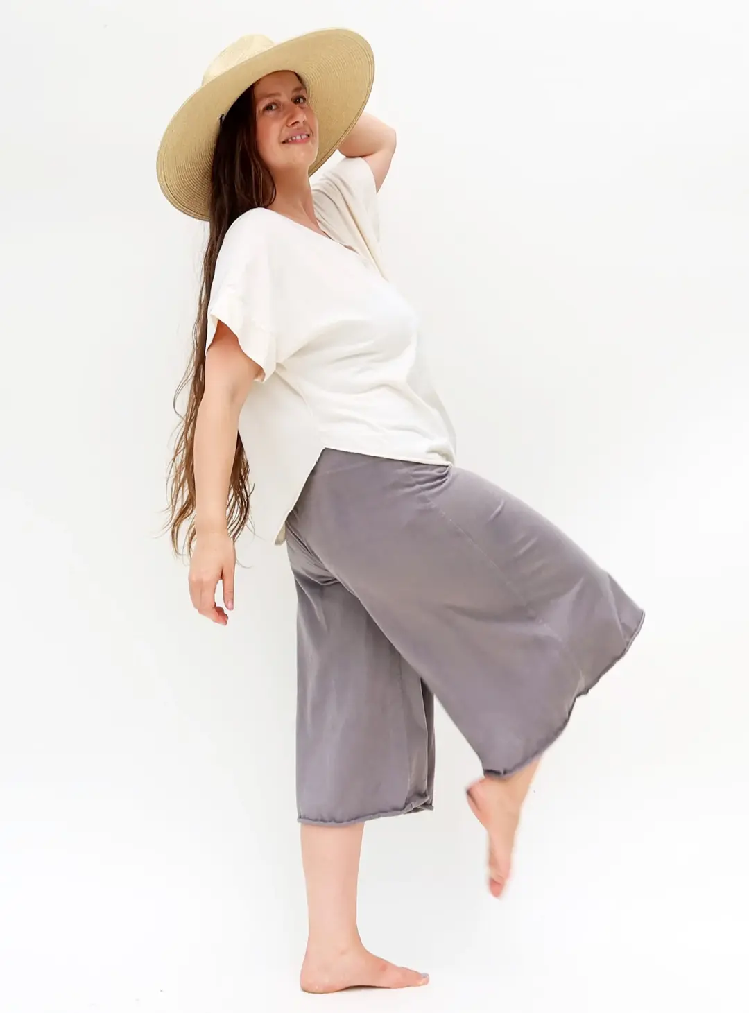 Everyday Magnolia Bloom Shirt Kaftan