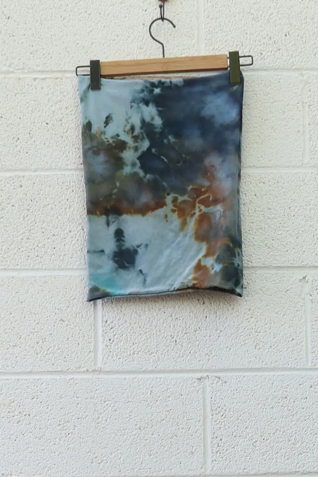 OOAK - Tube Top / S / Stretch Organic Cotton / Ice Dye (243)
