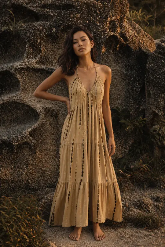 Nilin Dress Beige