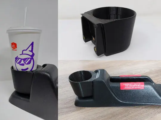 88-91 Honda Civic HATCHBACK Rear Ash Tray Cup Holder (full size)