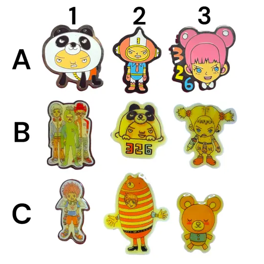 326 anan enamel pins