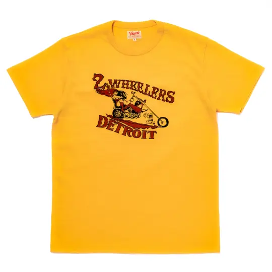 ATHLETIC T-SHIRT / 2-WHEELERS OF DETROIT