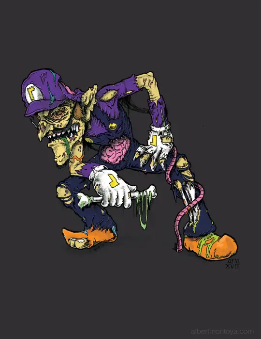Print "Undead Waluigi" 2018