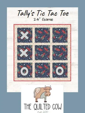Tally's Tic Tac Toe Pattern & Templates