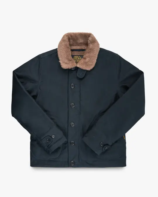 Whipcord N1 Deck Jacket - Navy