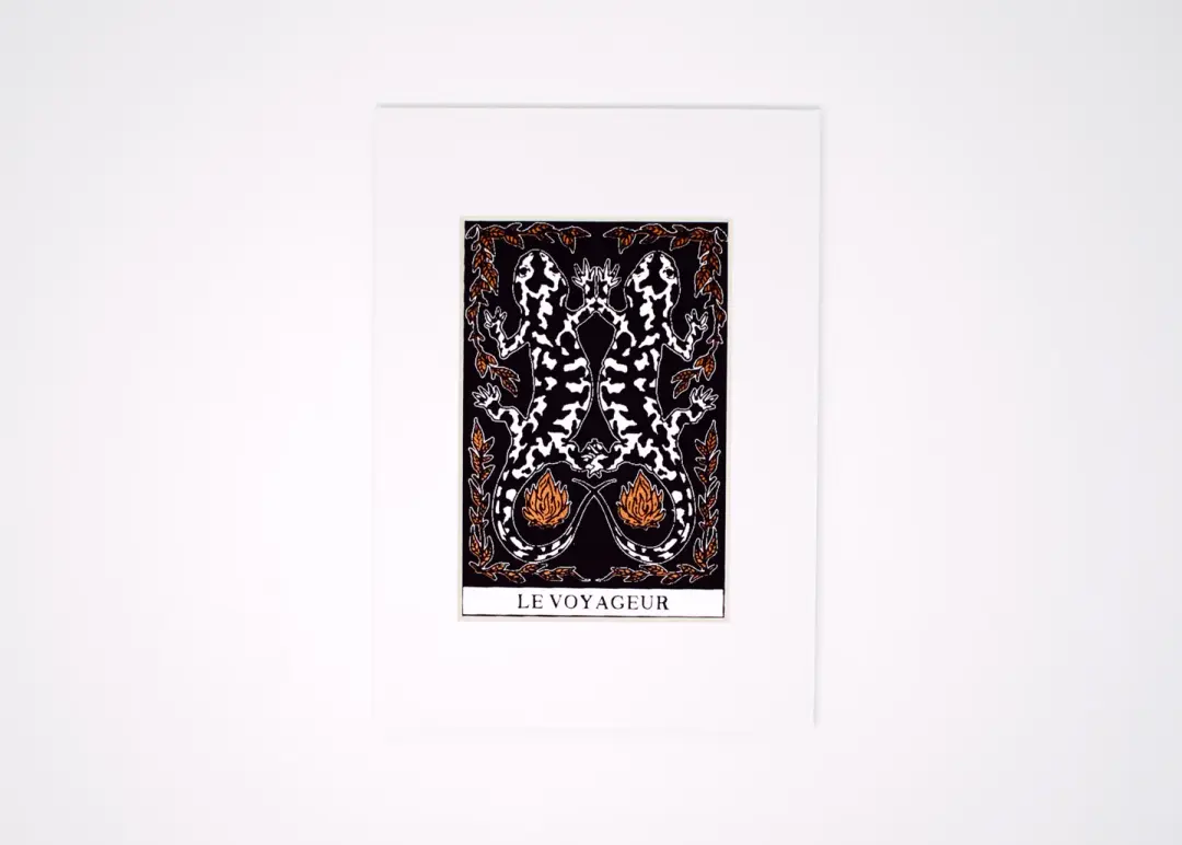 The Traveler Tarot Print