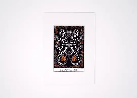 The Traveler Tarot Print