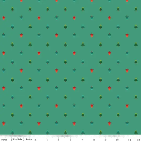 Teal Trees from In From the Cold