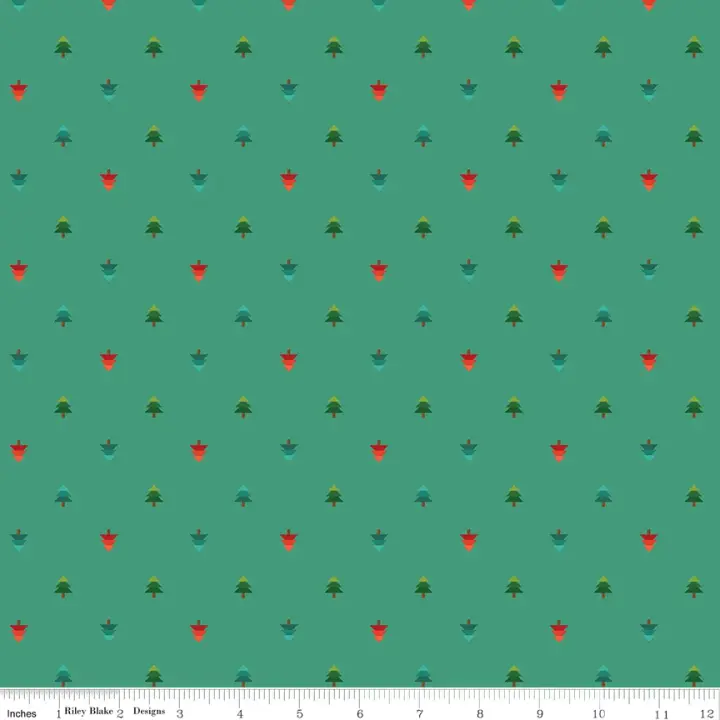 Teal Trees from In From the Cold