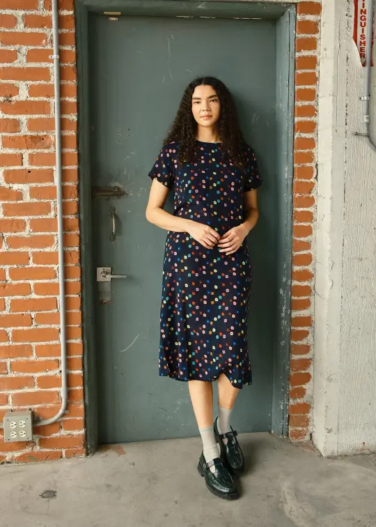 sample sale | maeve dress polka | XS & S