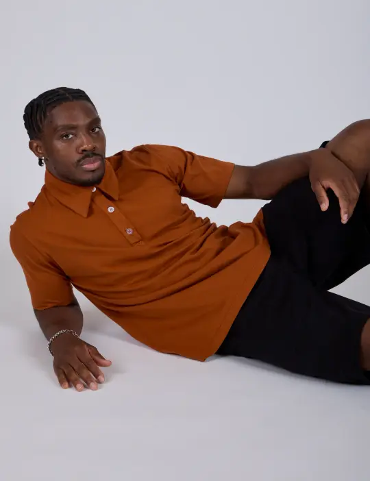 Classic Polo - Burnt Terracotta *FINAL SALE*
