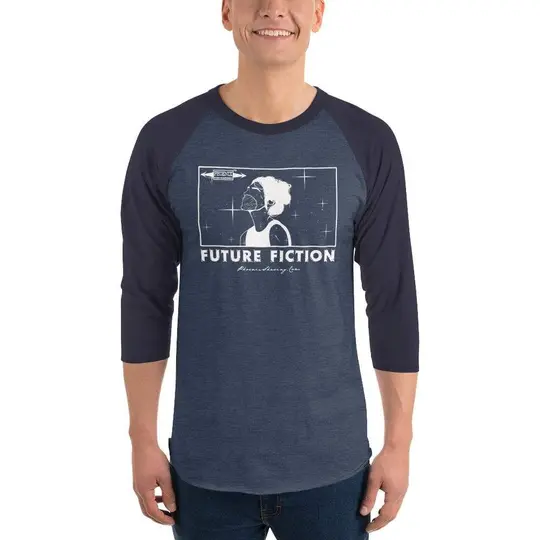 Future Fiction 3/4 sleeve raglan shirt