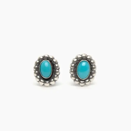Sterling Silver Medium Stud Earrings
