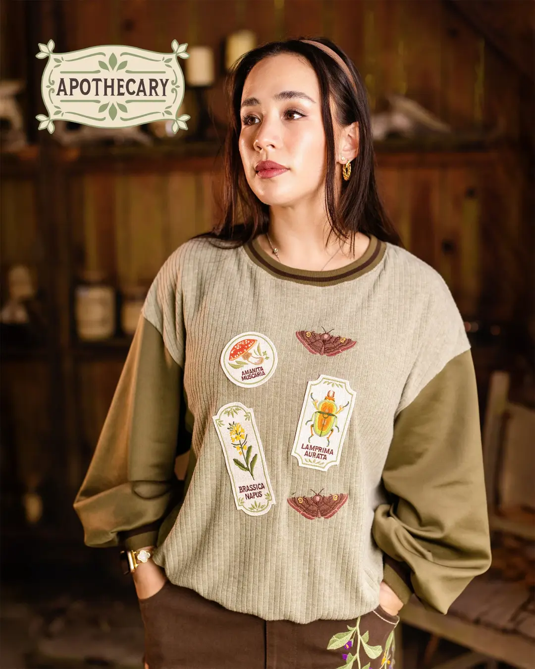 Casual Apothecary Sweater (Pre-Order)(ESD: Mid-Spring 2027)(Coming Soon)