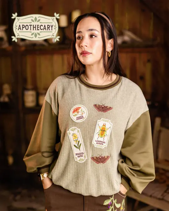 Casual Apothecary Sweater (Pre-Order)(ESD: Mid-Spring 2027)(Coming Soon)