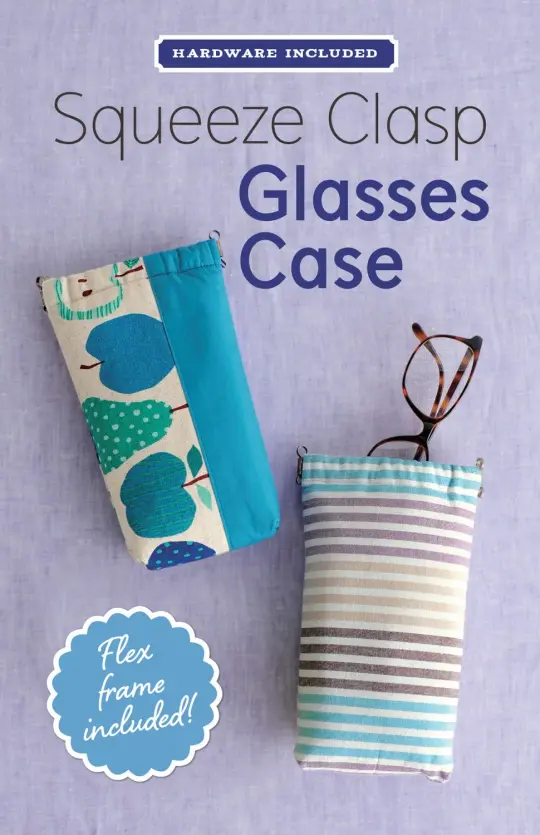 Squeeze Clasp Glasses Case