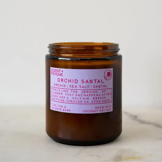 Orchid Santal Soy Candle - 7oz
