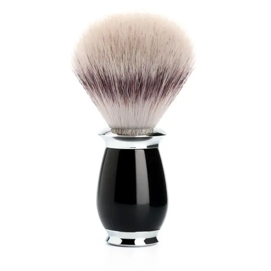 MÜHLE PURIST Shaving Brush, Silvertip Fibre®, Black