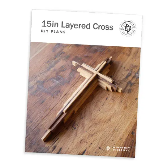 15-inch Wood Cross Project Plans