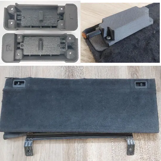 88-91 Honda CRX Rear Cargo Divider Latch Set / Latches