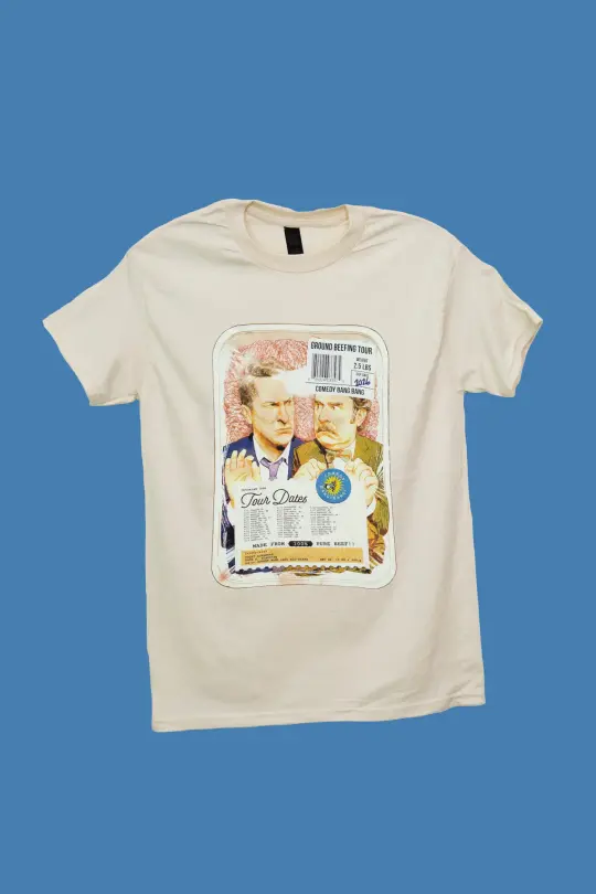 Comedy Bang! Bang!: Ground Beefing Tour Tee (Extra Dates)