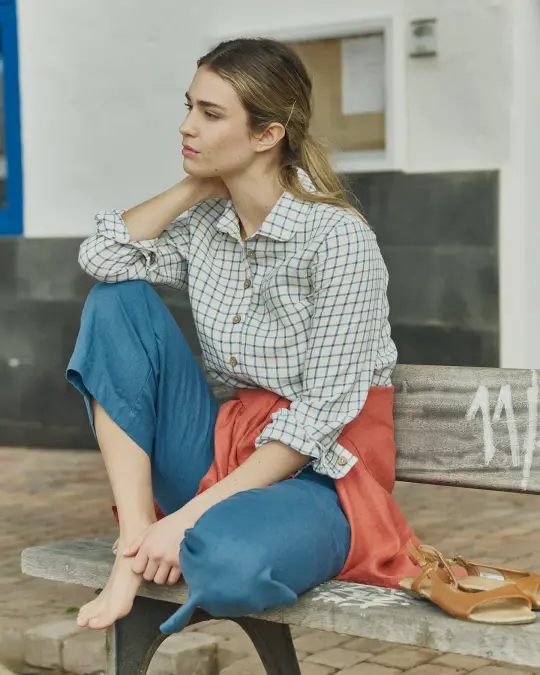 MARLE classic linen shirt