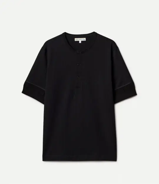 2M07 Mid-Century Machine Refined Fit Short Sleeve Henley