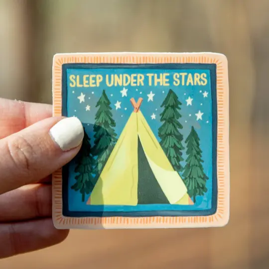 Sleep Under The Stars Decal