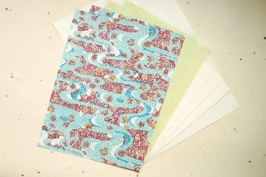 A5 Paper Pack - Autumn Leaves