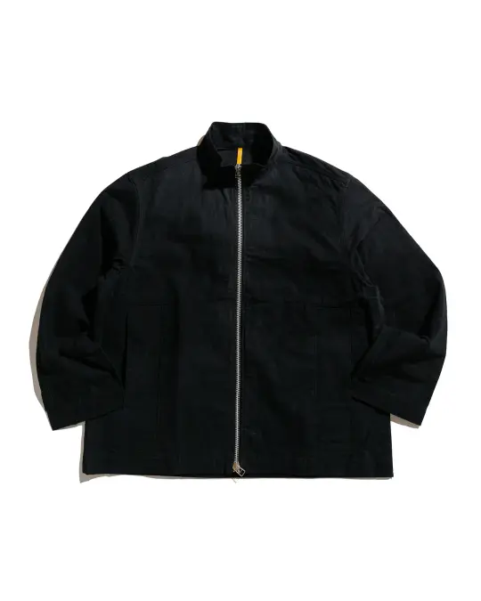 MAN-TLE R18S7 Block Jacket Black Wax