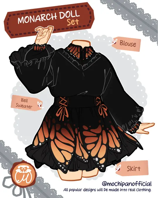 (Interest Check) Monarch Doll Set