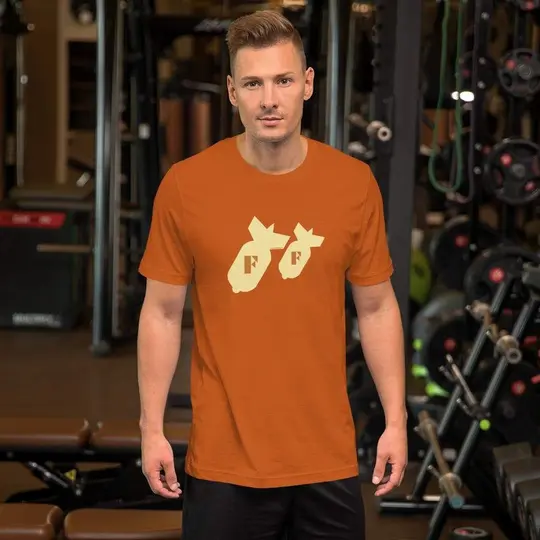 Doppelgänger F-Bombs Short-Sleeve Unisex T-Shirt