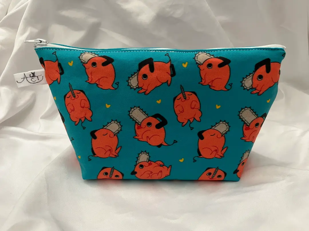 SALE - Saw Puppy Zipper Pouch