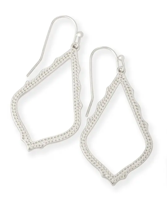 Sophee Drop Earrings In Silver