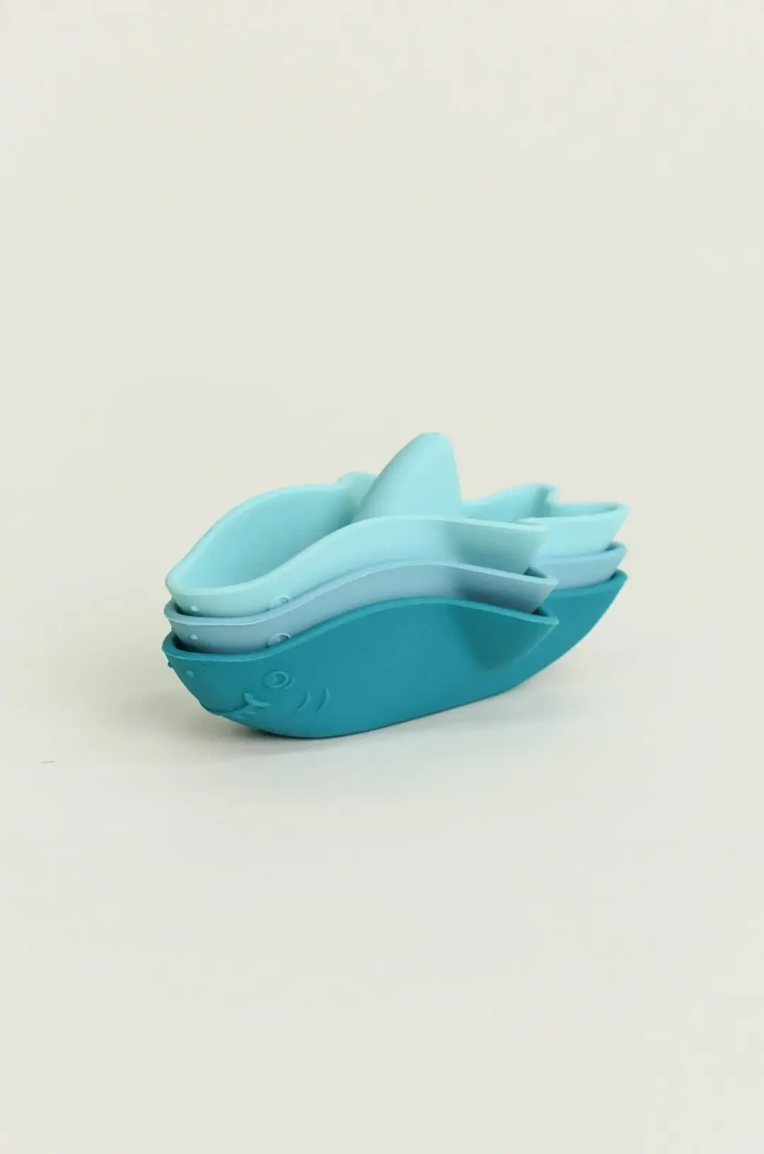 Stackable Sharks - Turquoise Set of 3