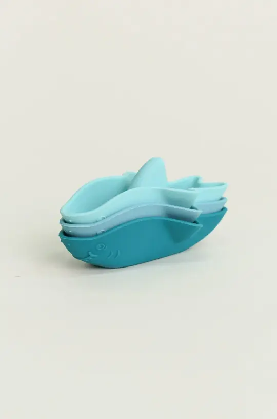 Stackable Sharks - Turquoise Set of 3