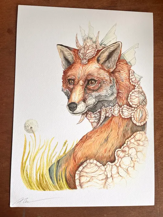 "Vorsa Corpse Speaker" Giclee print