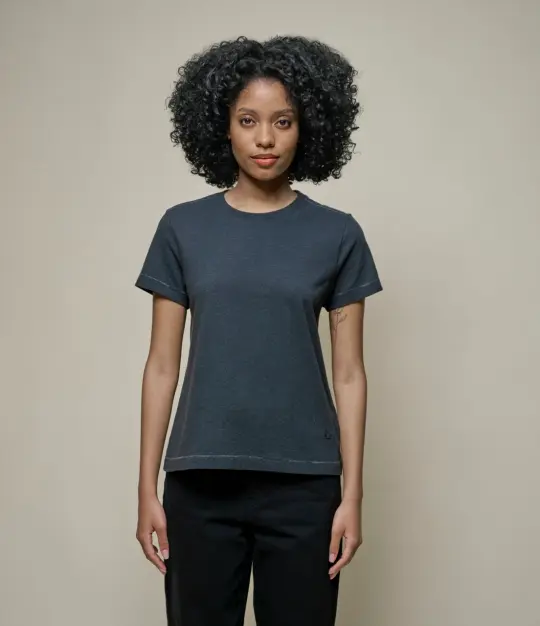 Cotton-Hemp Women's T-Shirt, All Plant-Based
