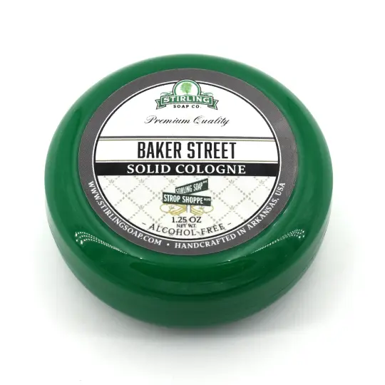 Baker Street - Solid Cologne Jar